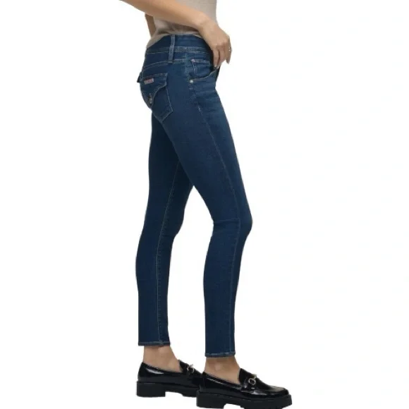 Hudson Low Rise Collin Flap Pocket Skinny Jeans - Picture 2 of 11